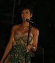 Rihanna en concert en Jamaïque